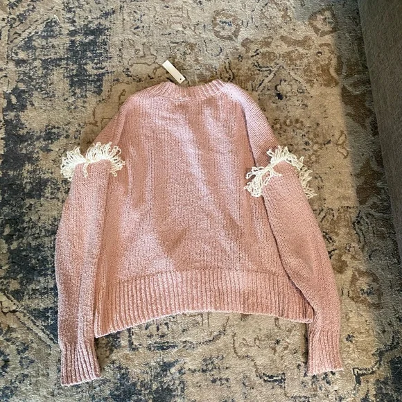 NWT Madewell XS Montford Fringe Pullover Sweater - Picture 4 of 7